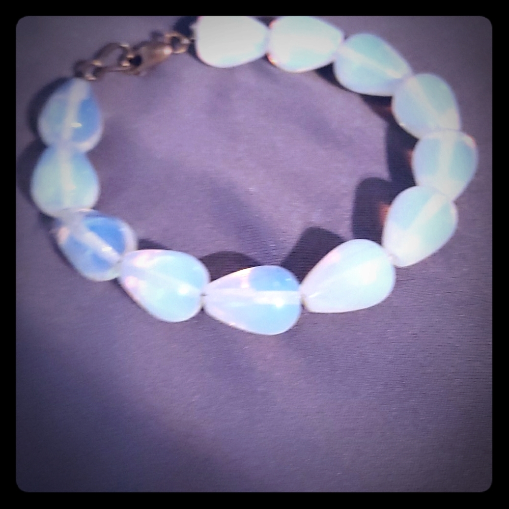 Milky gemstone Bracelet